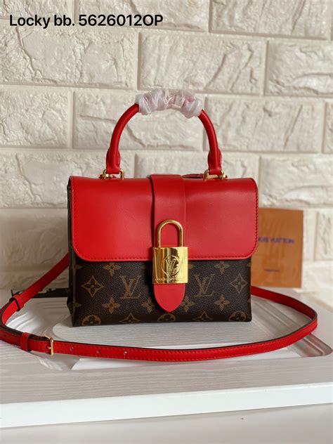 louis vuitton locky bb red|louis vuitton locky bb bag.